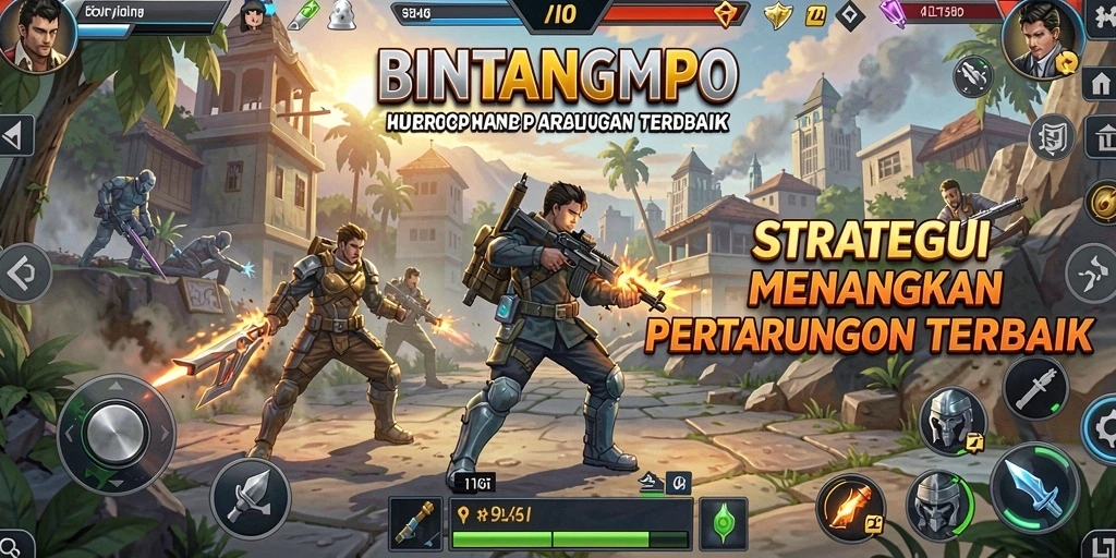 Tampilan gameplay menantang dan strategis dari BINTANGMPO.