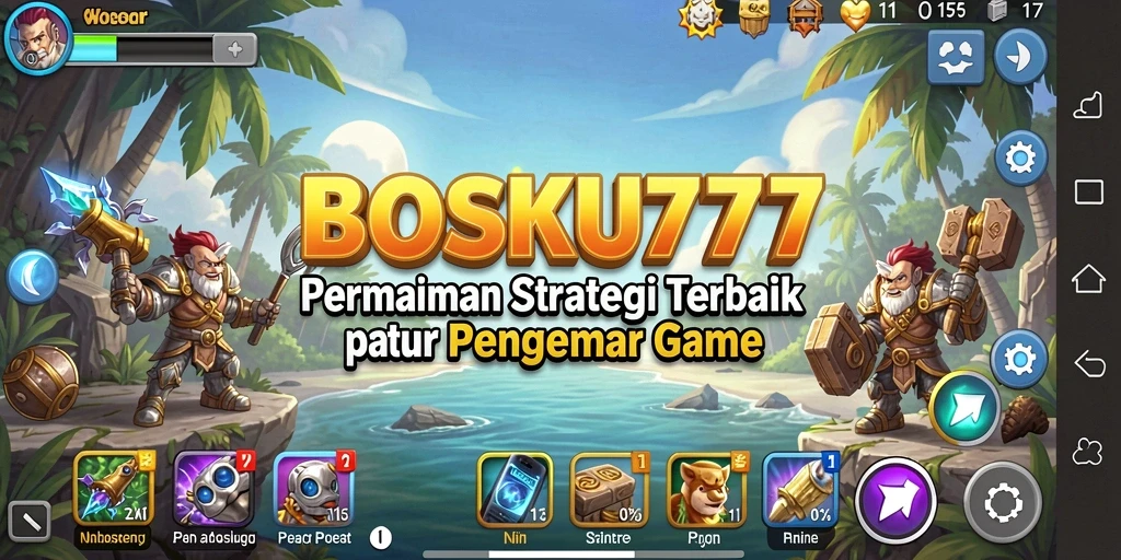 Tampilan gameplay mendebarkan dari BOSKU777 yang penuh dengan strategi.