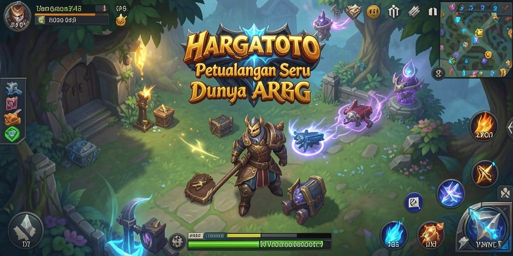 Tampilan gameplay seru dan mendebarkan dari HARGATOTO.
