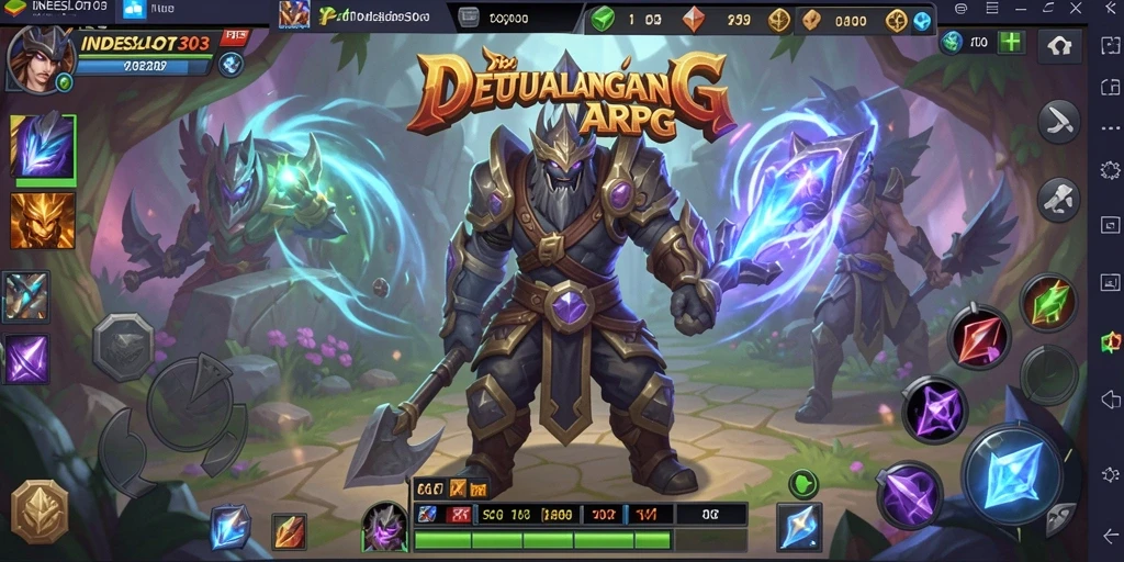 Skrinsut utama INDESLOT303 menampilkan aksi seru dalam pertempuran ARPG.