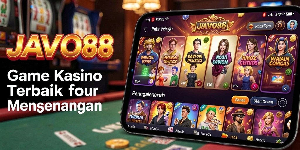Gameplay seru dari JAVO88 dengan berbagai pilihan permainan Kasino.