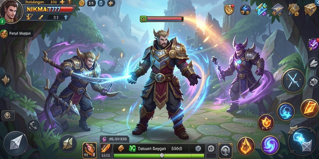 Tampilan gameplay NIKMAT777 yang mendebarkan dan penuh aksi.