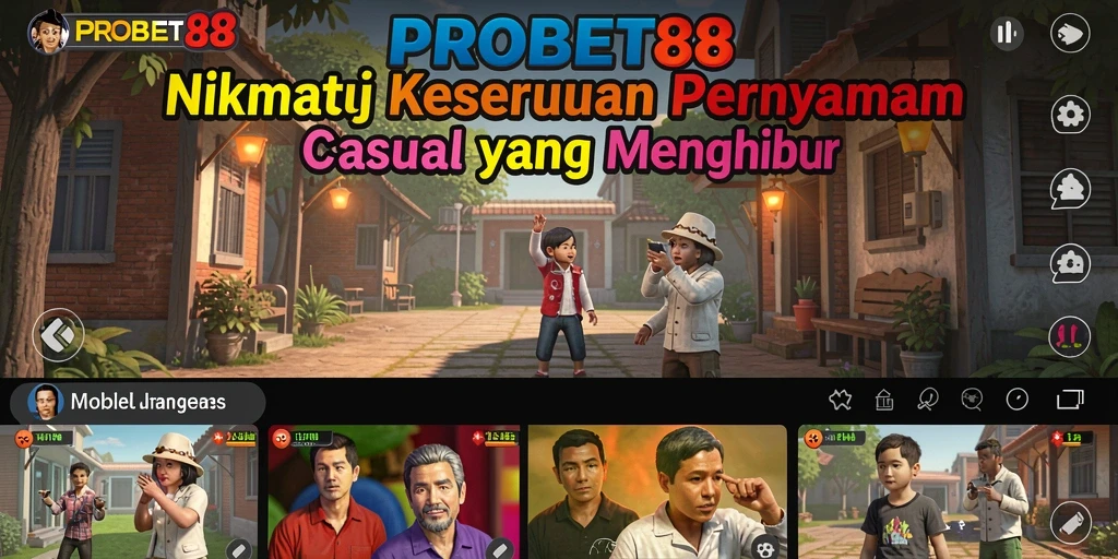Tangkapan layar gameplay menunjukkan keseruan bermain PROBET88.