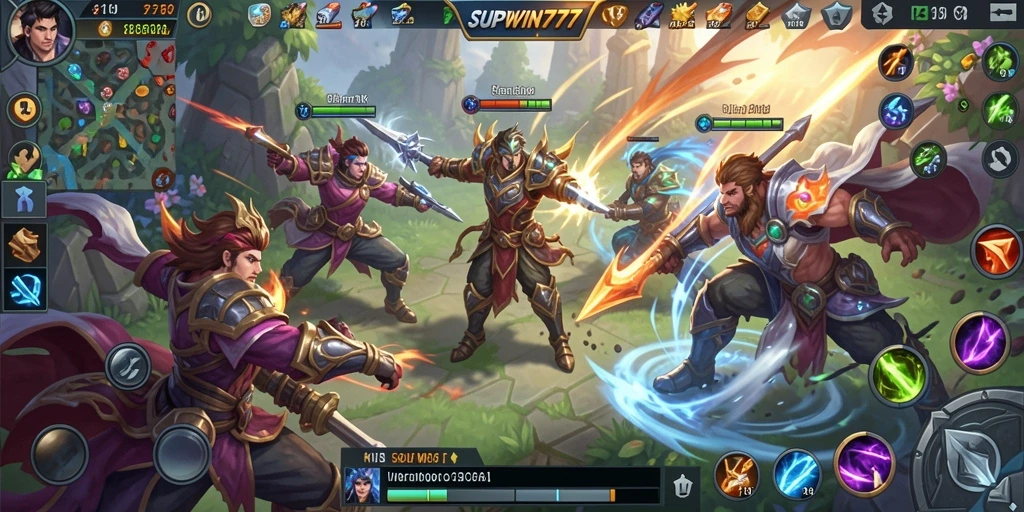 Gameplay seru di SUPWIN777 dengan strategi tim yang mendebarkan.