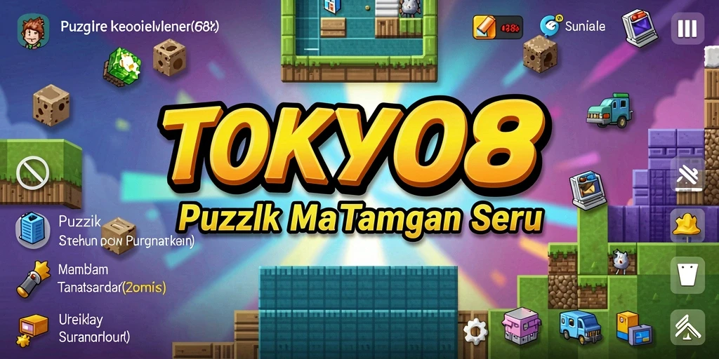 Tampilan gameplay seru di TOKYO88 dengan teka-teki yang menantang.