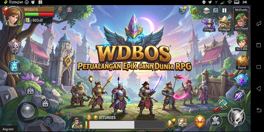Gameplay menarik dan grafik yang mempesona di WDBOS.
